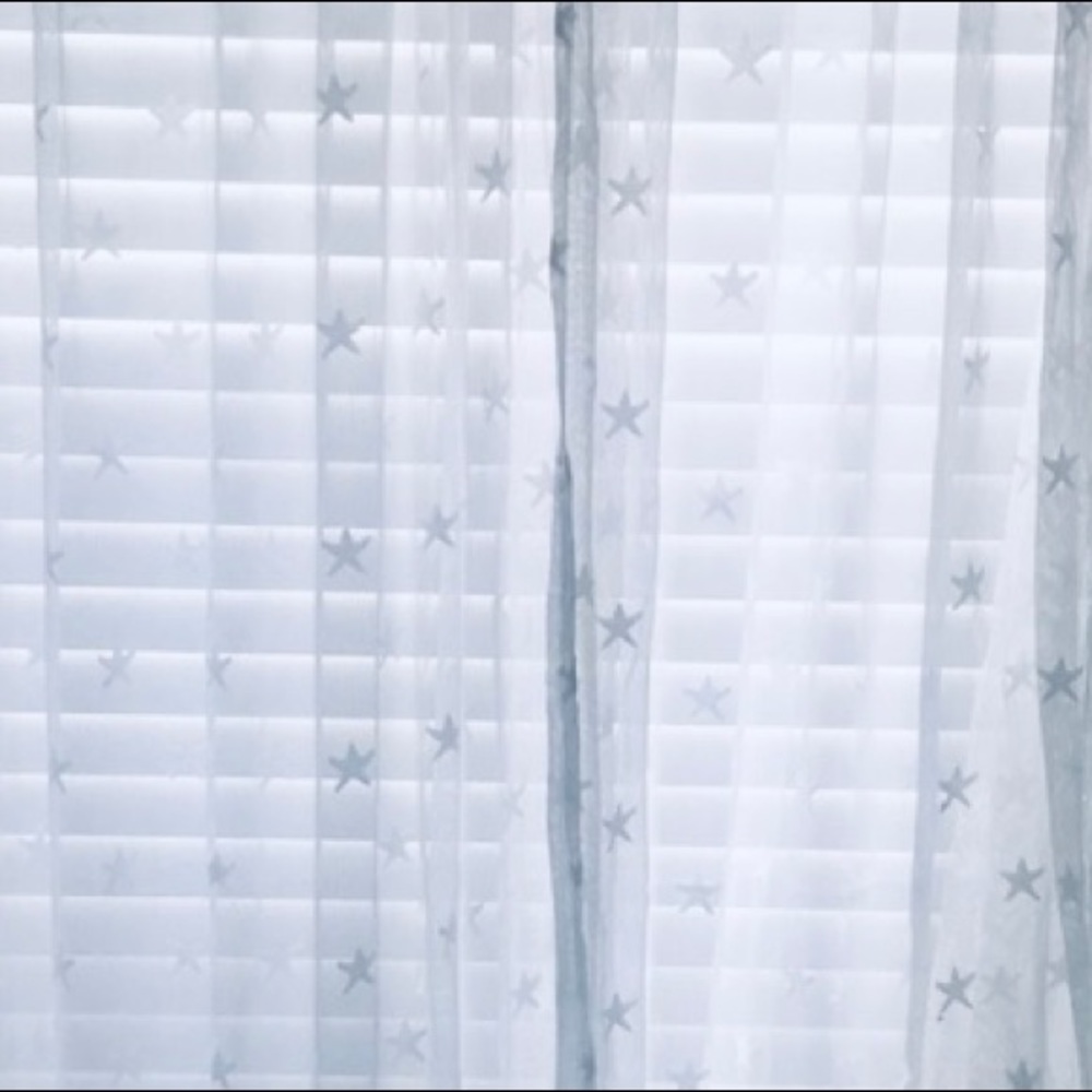 Wendy Bellissimo Starlight Curtains - Set of 2 - Rare